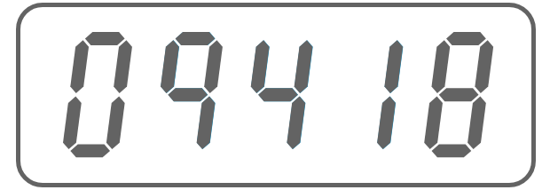 An example of a meter with a digital display.